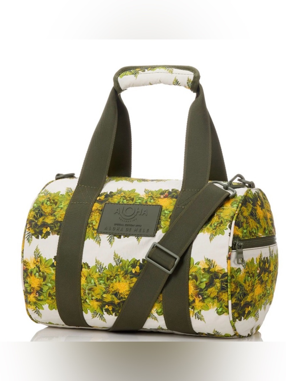 Aloha Collection Keep It light Stubby Lei Lehua Duffel New with Tags